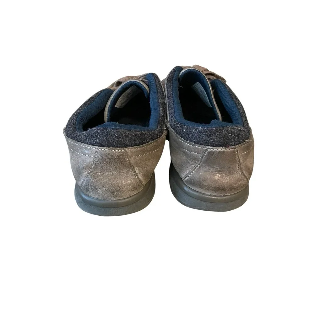Patagonia Bungee Cord‎ Leather Moc Toe Shoes Mens 10.5 Brown Granola Gorpcore